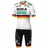 Completo Maglia + Pantaloncino con bretelle 2020 BORA-hansgrohe Germania Campioni N001
